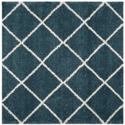 Tapis SAFAVIEH Hudson Shag Raili Diamond Treillis de 2 pouces d'épaisseur