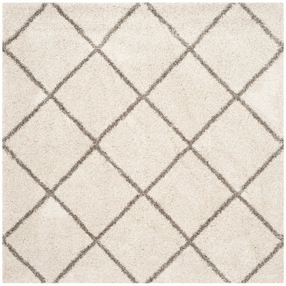 Tapis SAFAVIEH Hudson Shag Raili Diamond Treillis de 2 pouces d'épaisseur