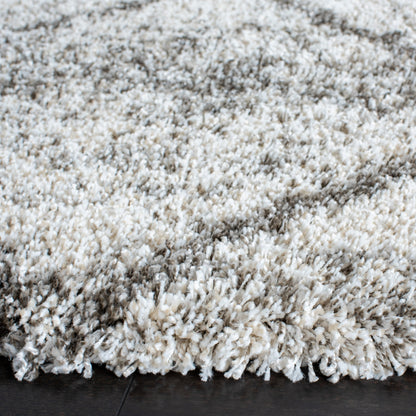 Tapis SAFAVIEH Hudson Shag Raili Diamond Treillis de 2 pouces d'épaisseur