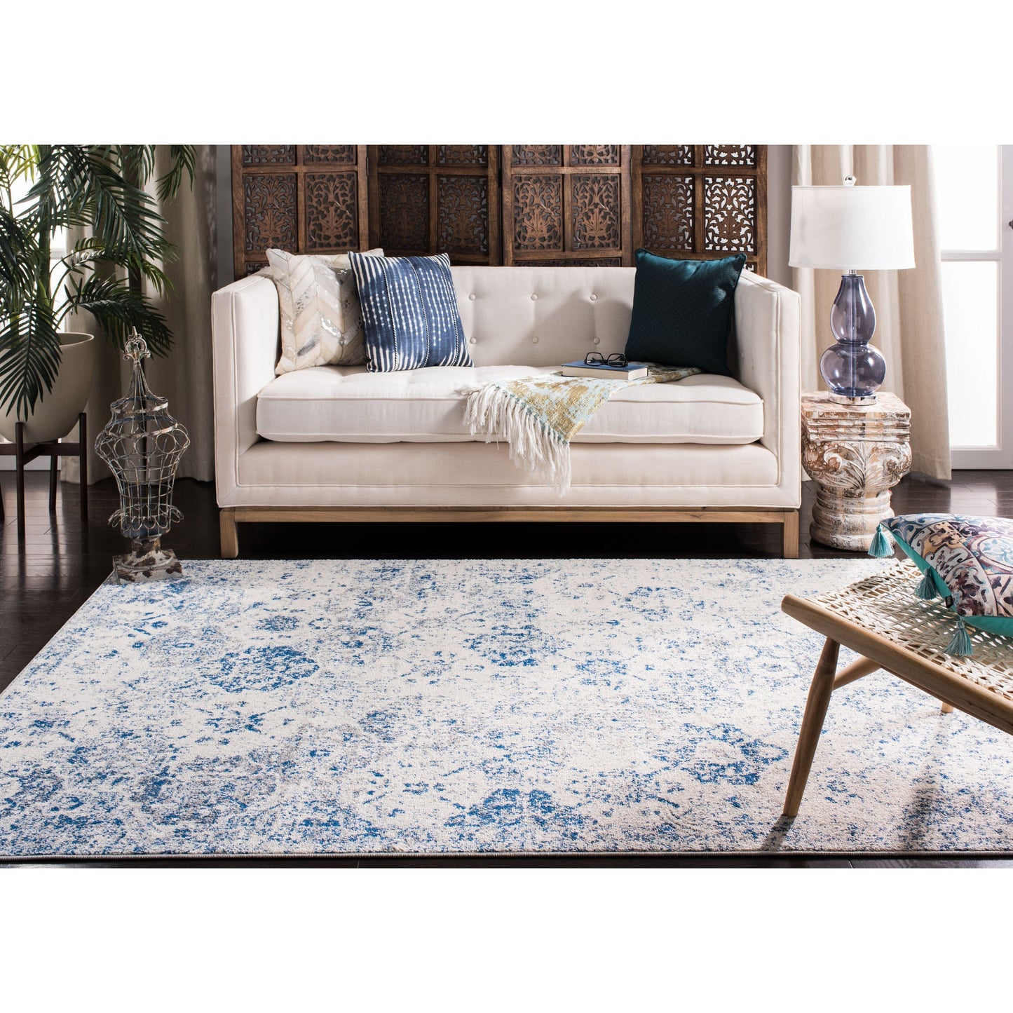 Tapis vieilli SAFAVIEH Madison Bettylou Boho Chic
