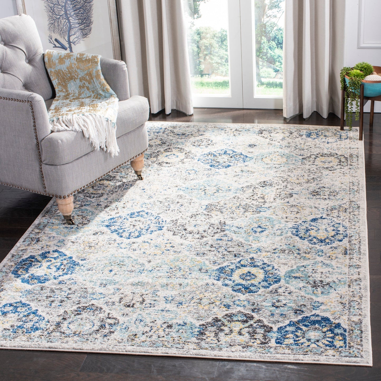 Tapis vieilli SAFAVIEH Madison Bettylou Boho Chic