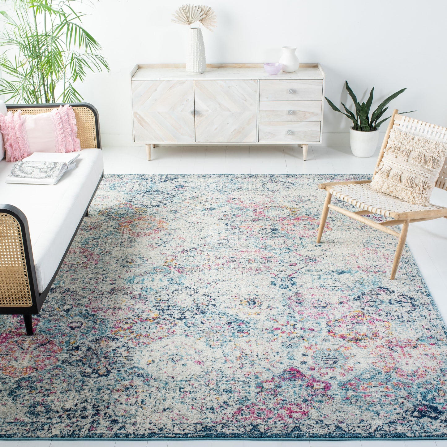 Tapis vieilli SAFAVIEH Madison Bettylou Boho Chic