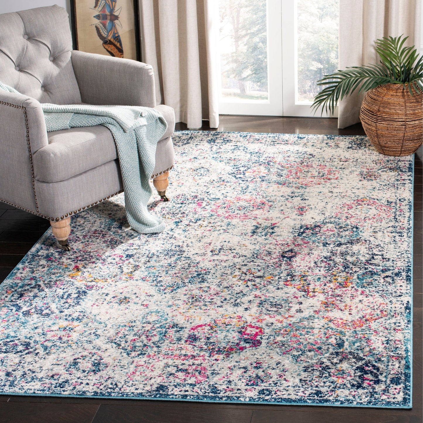 Tapis vieilli SAFAVIEH Madison Bettylou Boho Chic