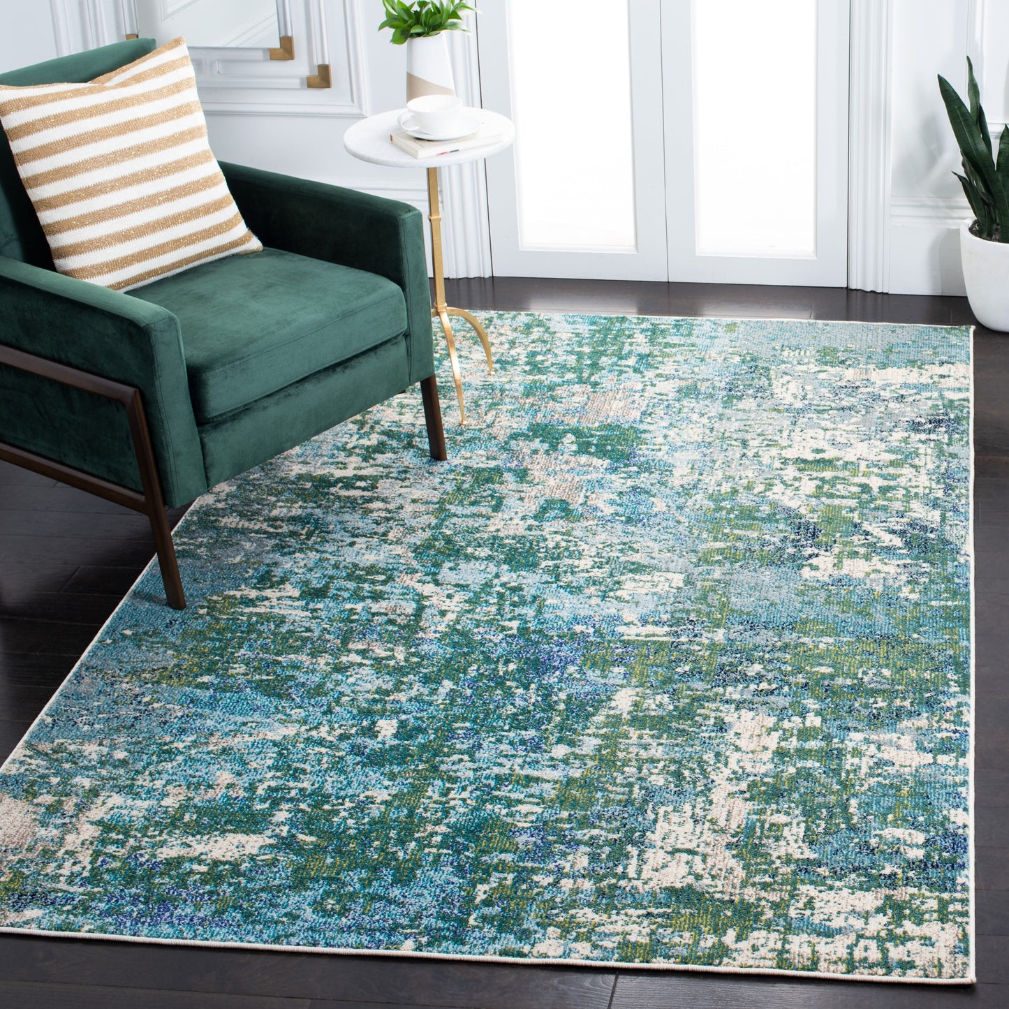 Tapis abstrait moderne SAFAVIEH Madison Carla