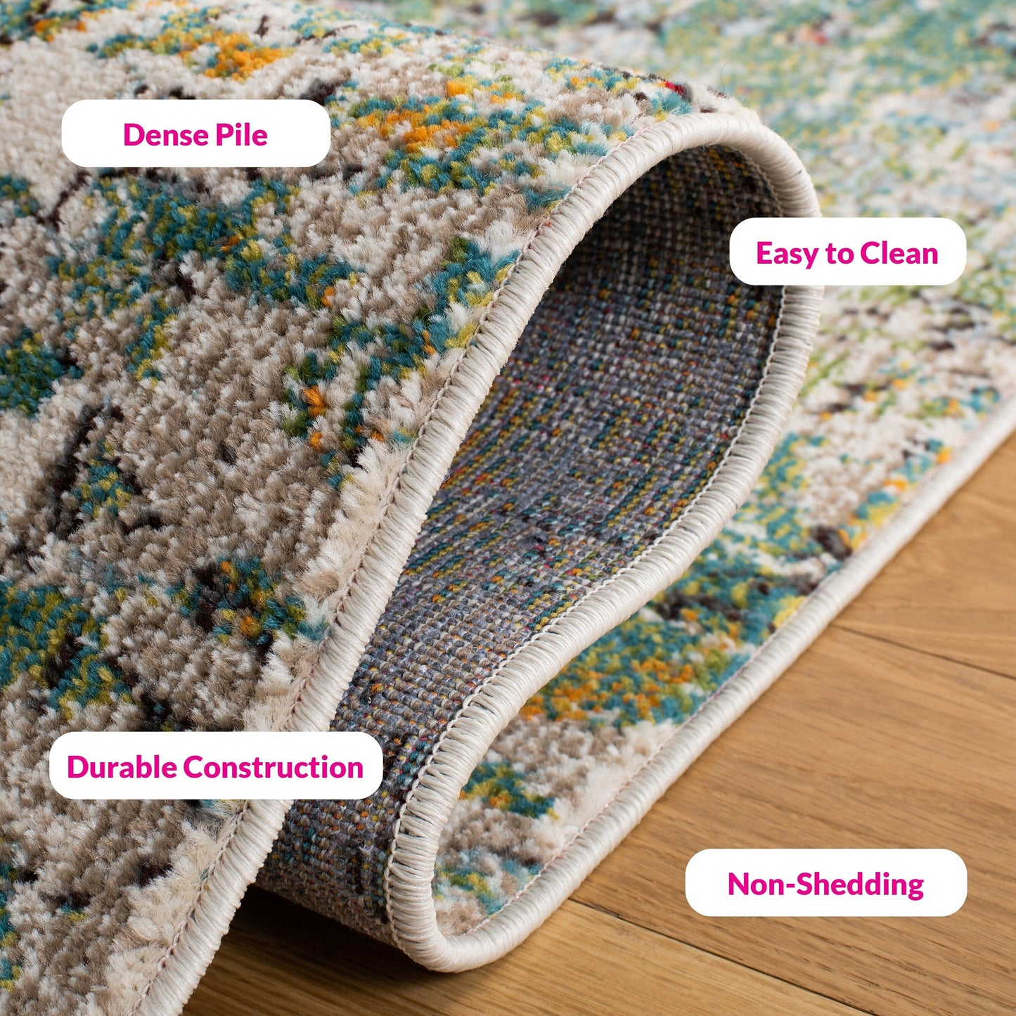 Tapis abstrait moderne SAFAVIEH Madison Coleen