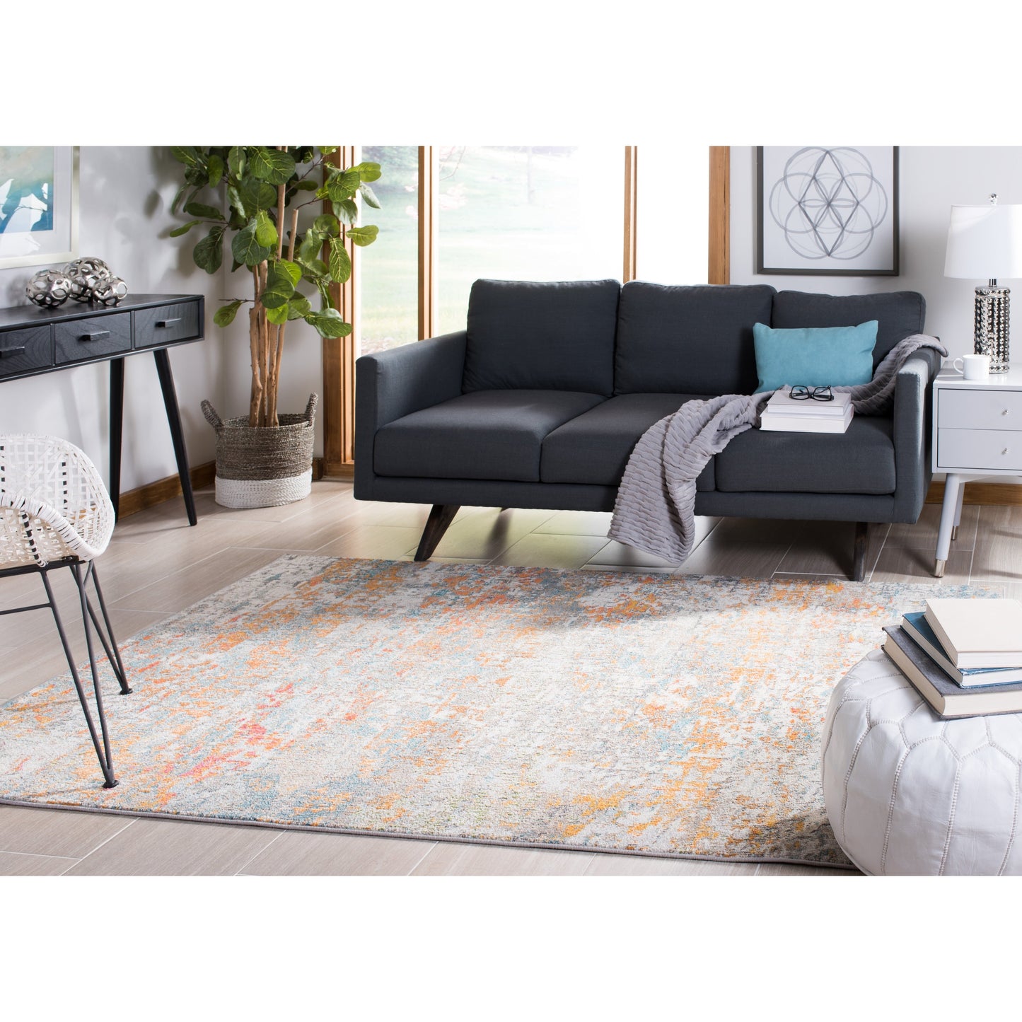 Tapis abstrait moderne SAFAVIEH Madison Coleen