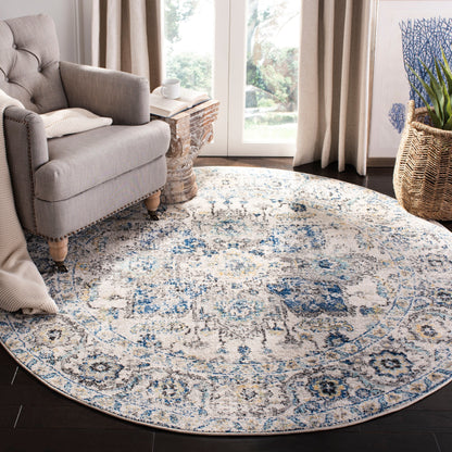 Tapis rustique vieilli SAFAVIEH Madison Delois Medallion