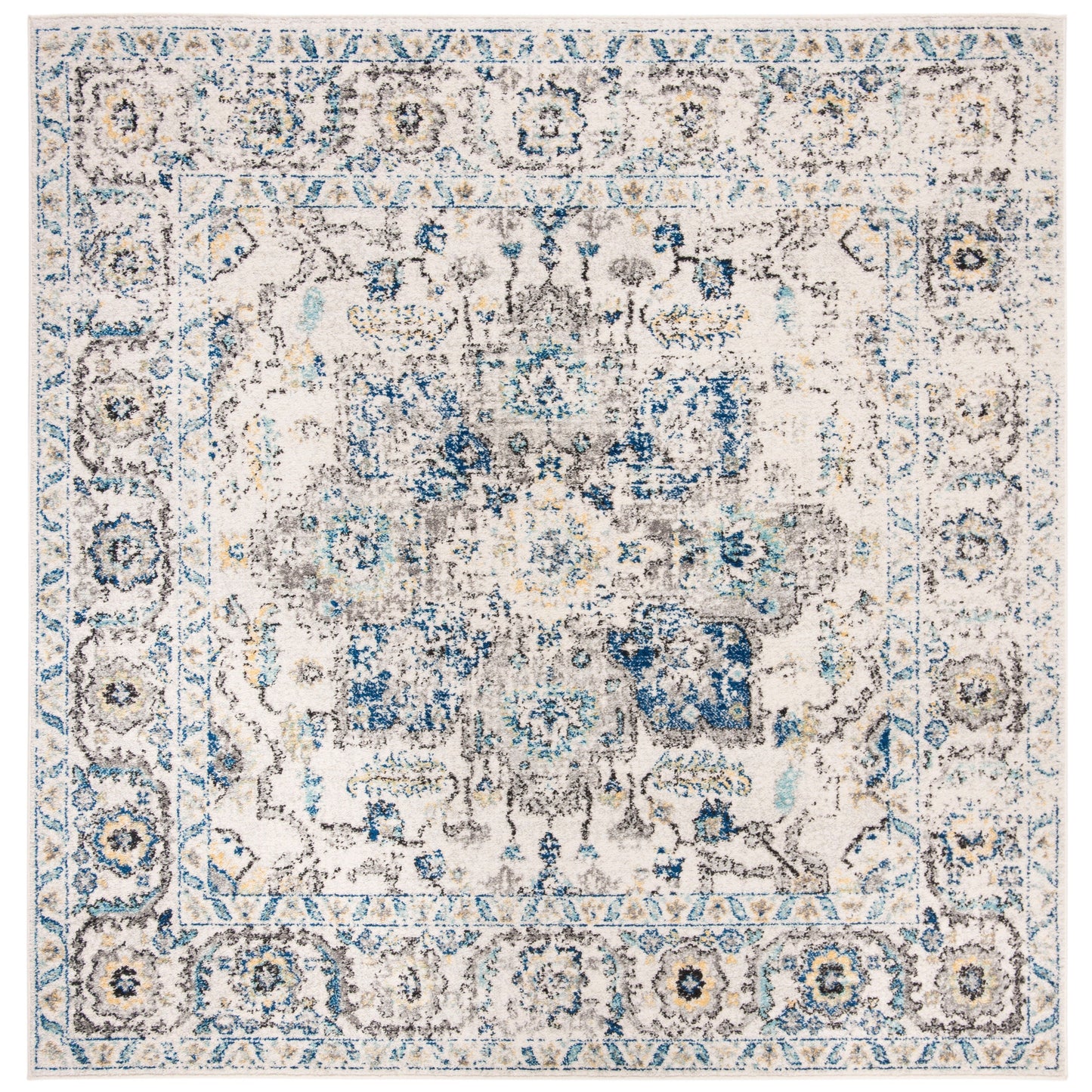 Tapis rustique vieilli SAFAVIEH Madison Delois Medallion