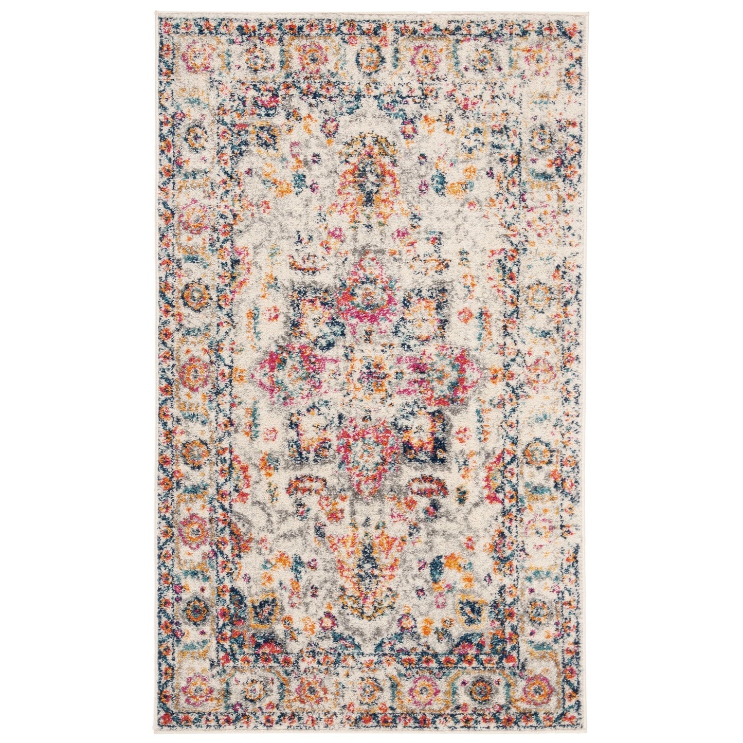 Tapis rustique vieilli SAFAVIEH Madison Delois Medallion