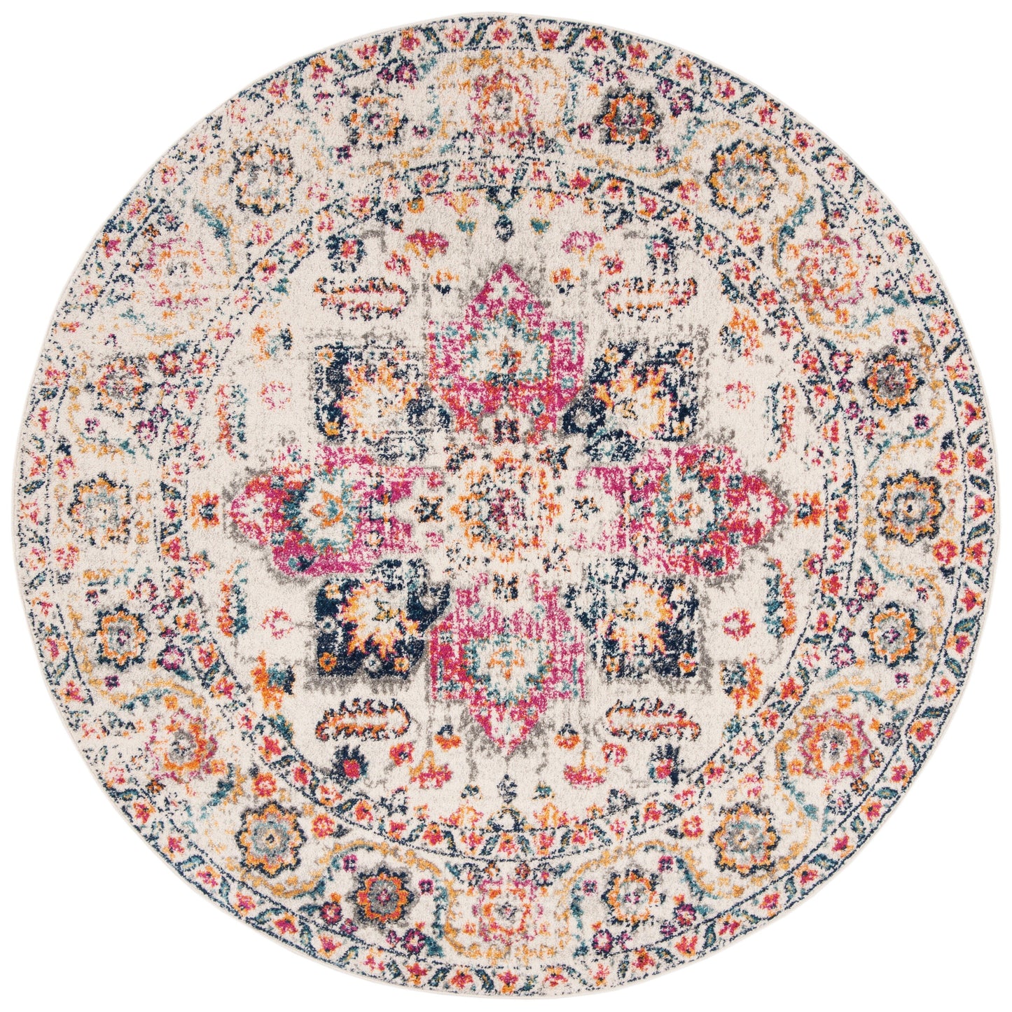 Tapis rustique vieilli SAFAVIEH Madison Delois Medallion