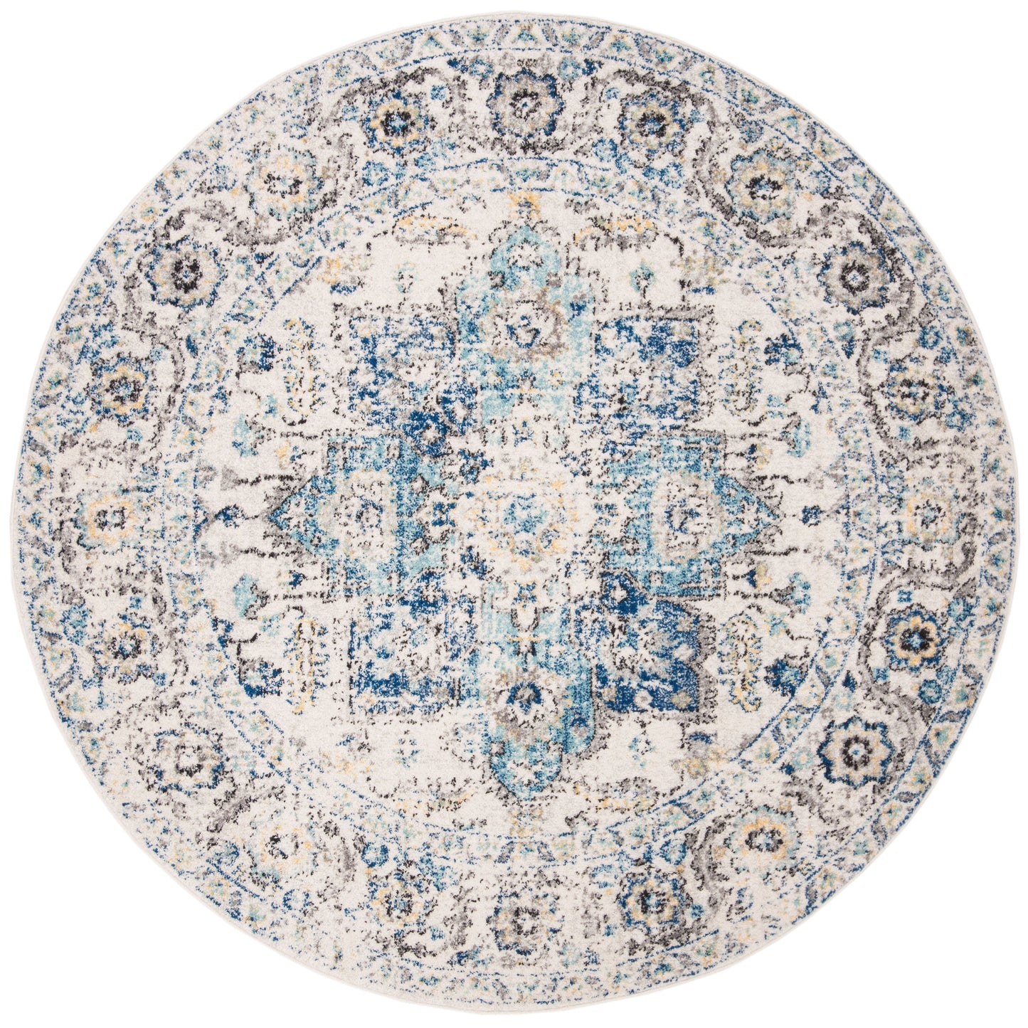 Tapis rustique vieilli SAFAVIEH Madison Delois Medallion
