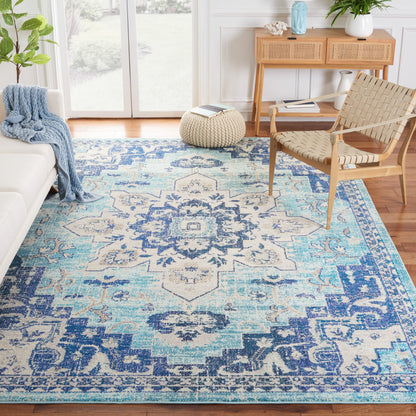 SAFAVIEH Tapis Madison Katelijne Boho médaillon vieilli