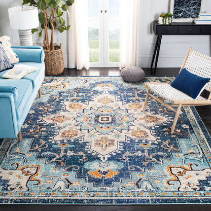 SAFAVIEH Tapis Madison Katelijne Boho médaillon vieilli