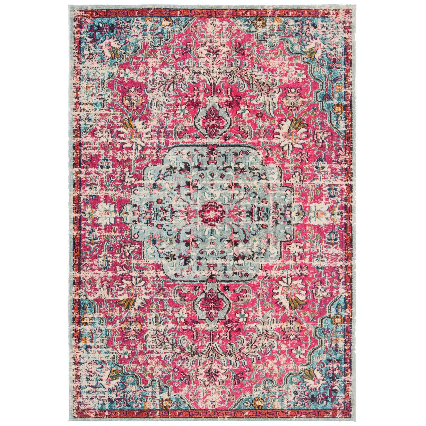 Tapis vieilli SAFAVIEH Madison Libusa Boho Medallion