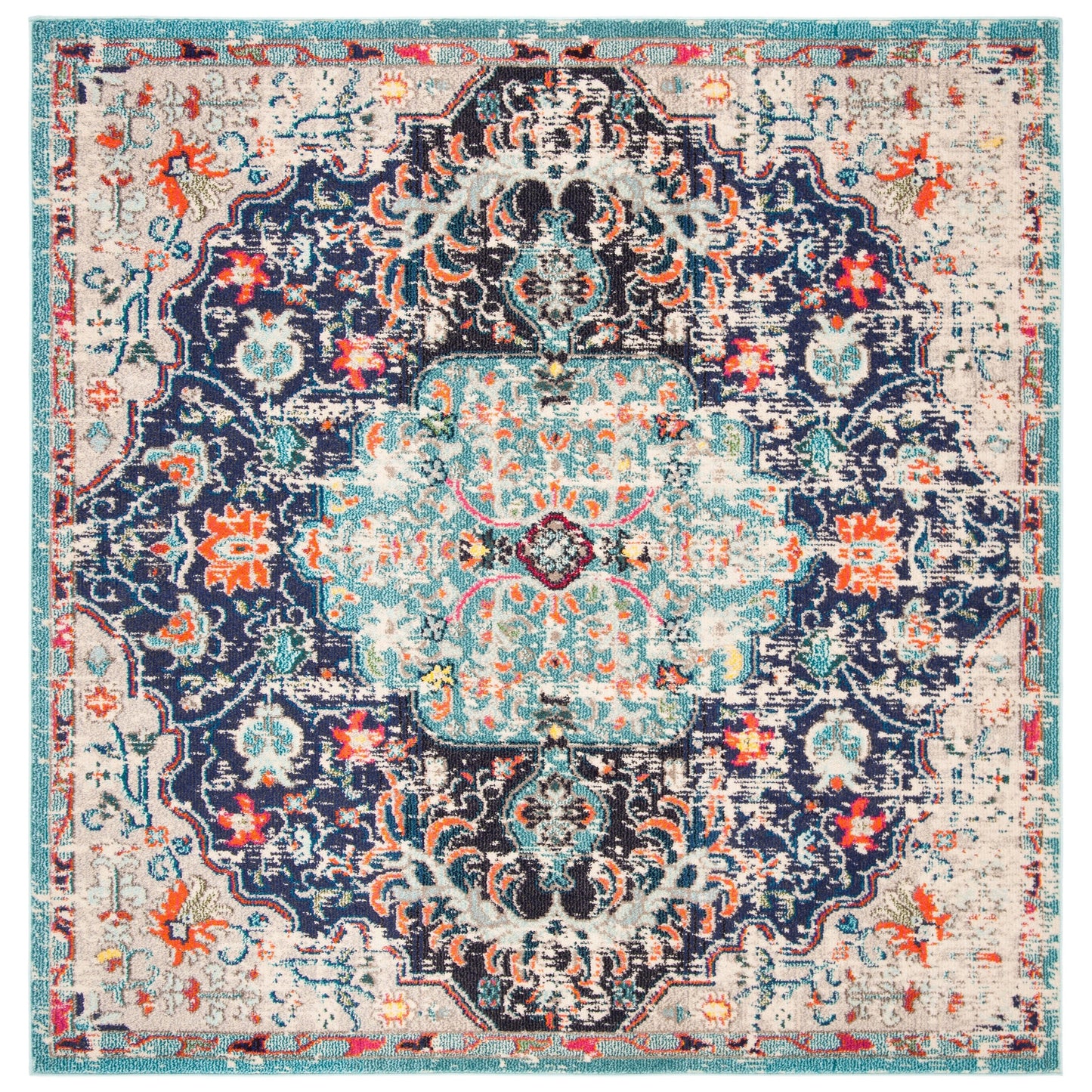Tapis vieilli SAFAVIEH Madison Libusa Boho Medallion