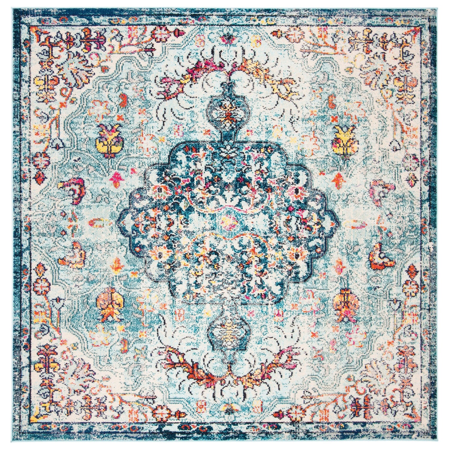 Tapis vieilli SAFAVIEH Madison Libusa Boho Medallion