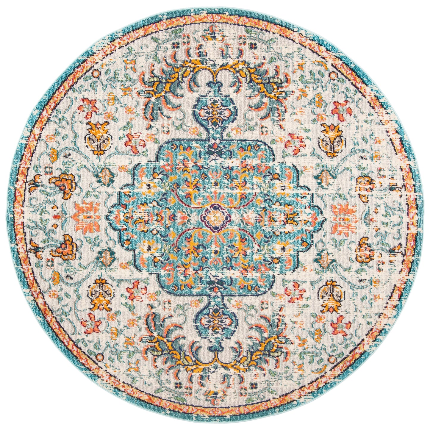 Tapis vieilli SAFAVIEH Madison Libusa Boho Medallion