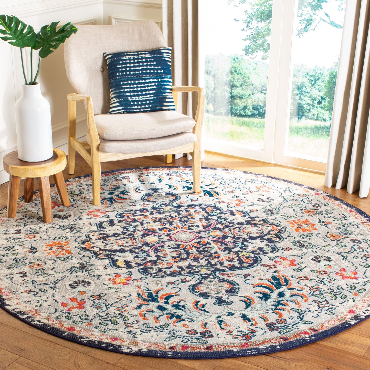 Tapis vieilli SAFAVIEH Madison Libusa Boho Medallion