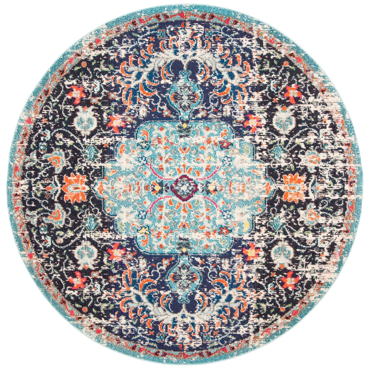 Tapis vieilli SAFAVIEH Madison Libusa Boho Medallion