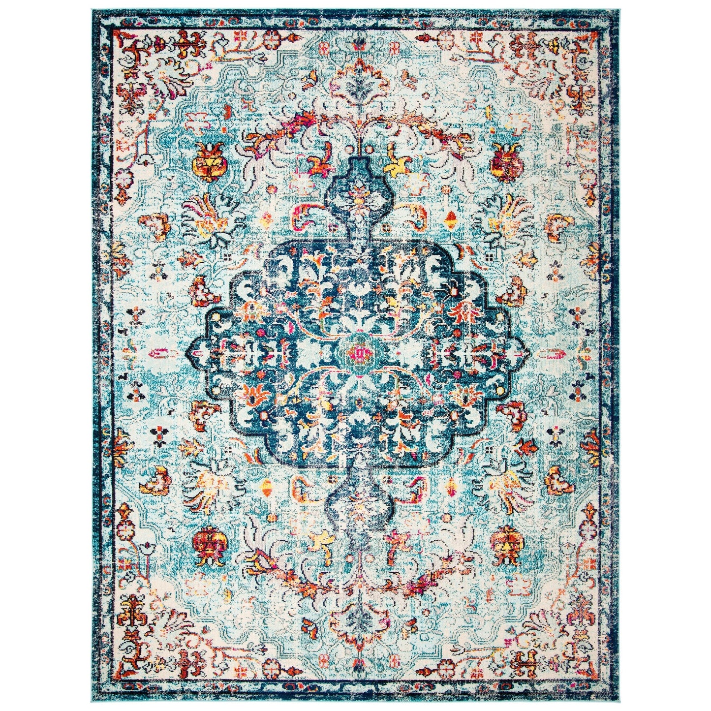 Tapis vieilli SAFAVIEH Madison Libusa Boho Medallion