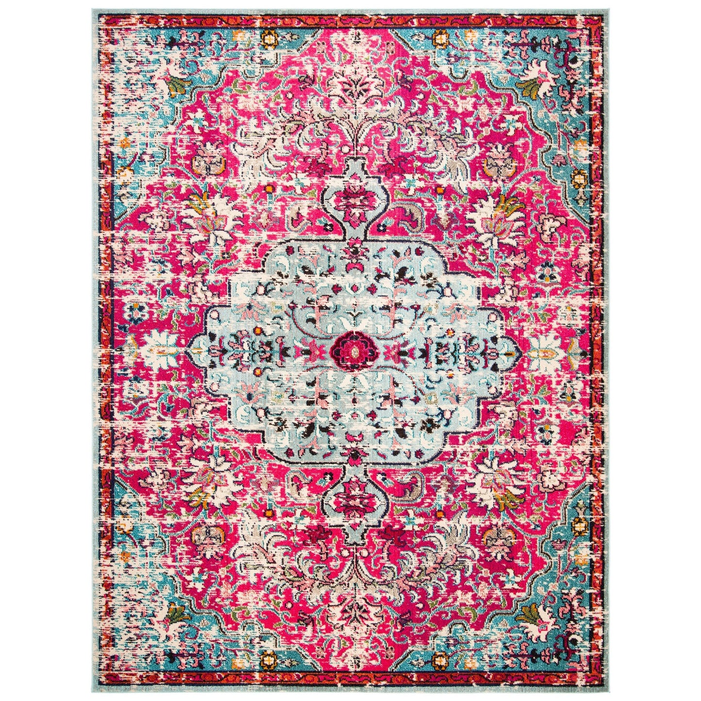 Tapis vieilli SAFAVIEH Madison Libusa Boho Medallion