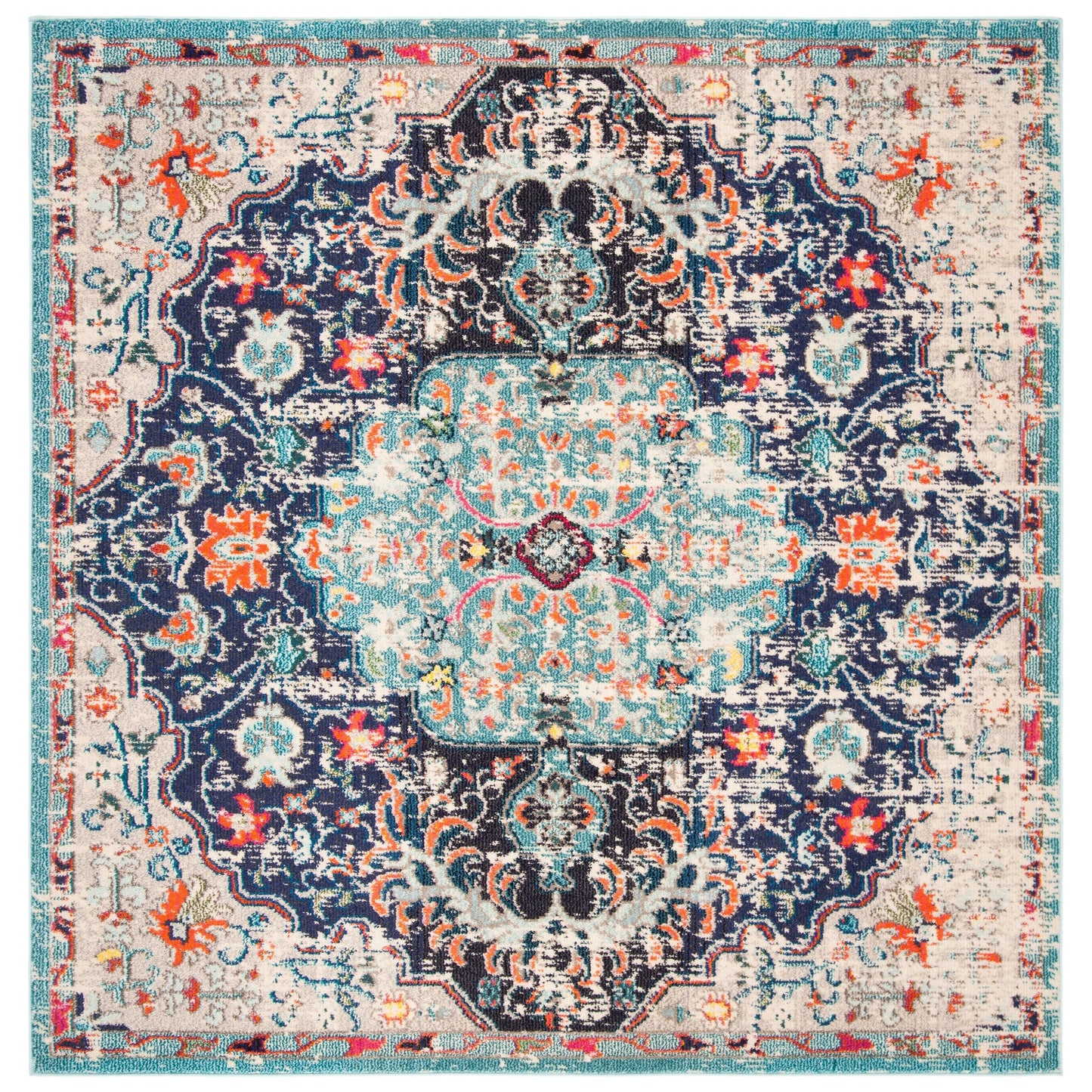 Tapis vieilli SAFAVIEH Madison Libusa Boho Medallion
