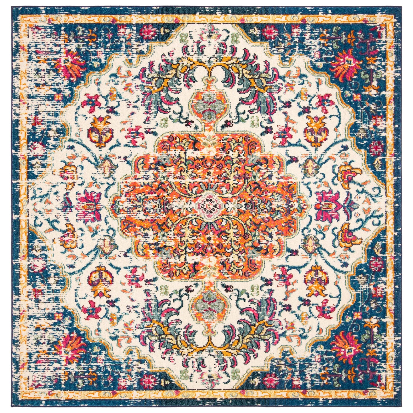 Tapis vieilli SAFAVIEH Madison Libusa Boho Medallion