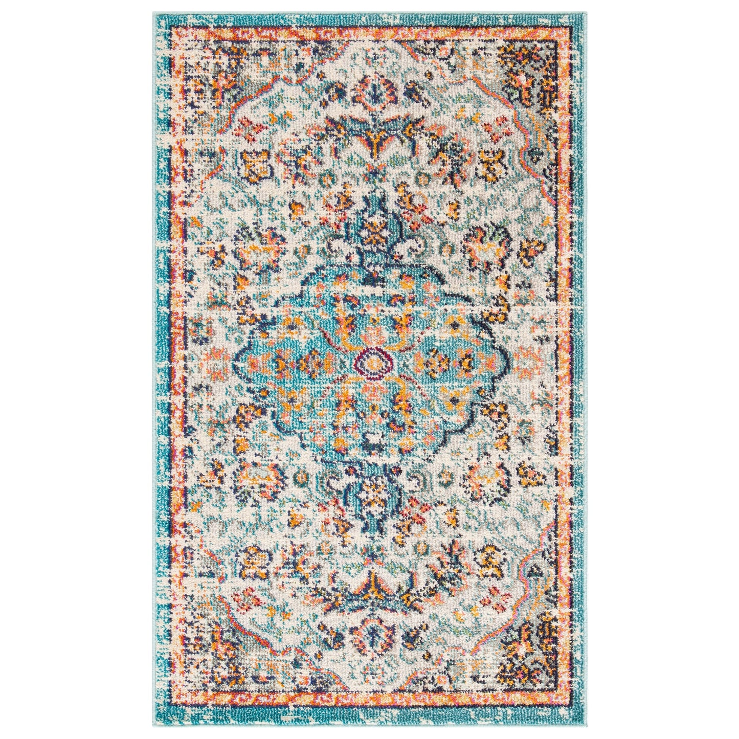 Tapis vieilli SAFAVIEH Madison Libusa Boho Medallion