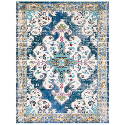 Tapis décoratif SAFAVIEH Madison Marilou Boho Medallion effet vieilli