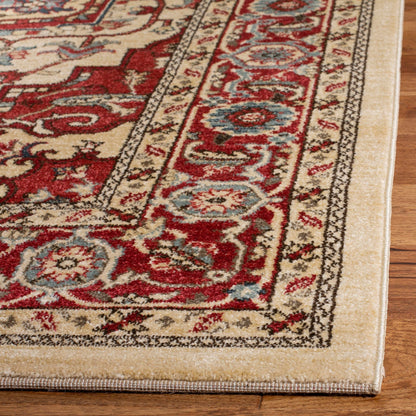 Tapis SAFAVIEH Mahal Beverley Traditional Grandeur Rouge/Naturel