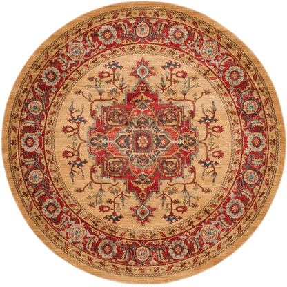 Tapis SAFAVIEH Mahal Beverley Traditional Grandeur Rouge/Naturel