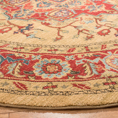 Tapis SAFAVIEH Mahal Beverley Traditional Grandeur Rouge/Naturel