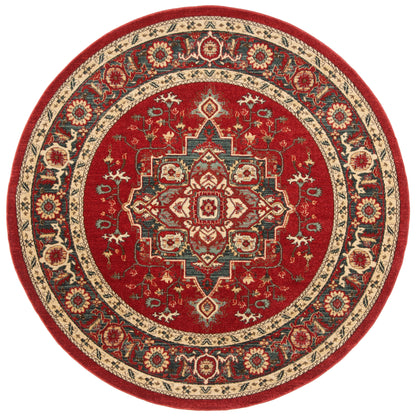 Tapis SAFAVIEH Mahal Beverley Traditional Grandeur Rouge/Naturel