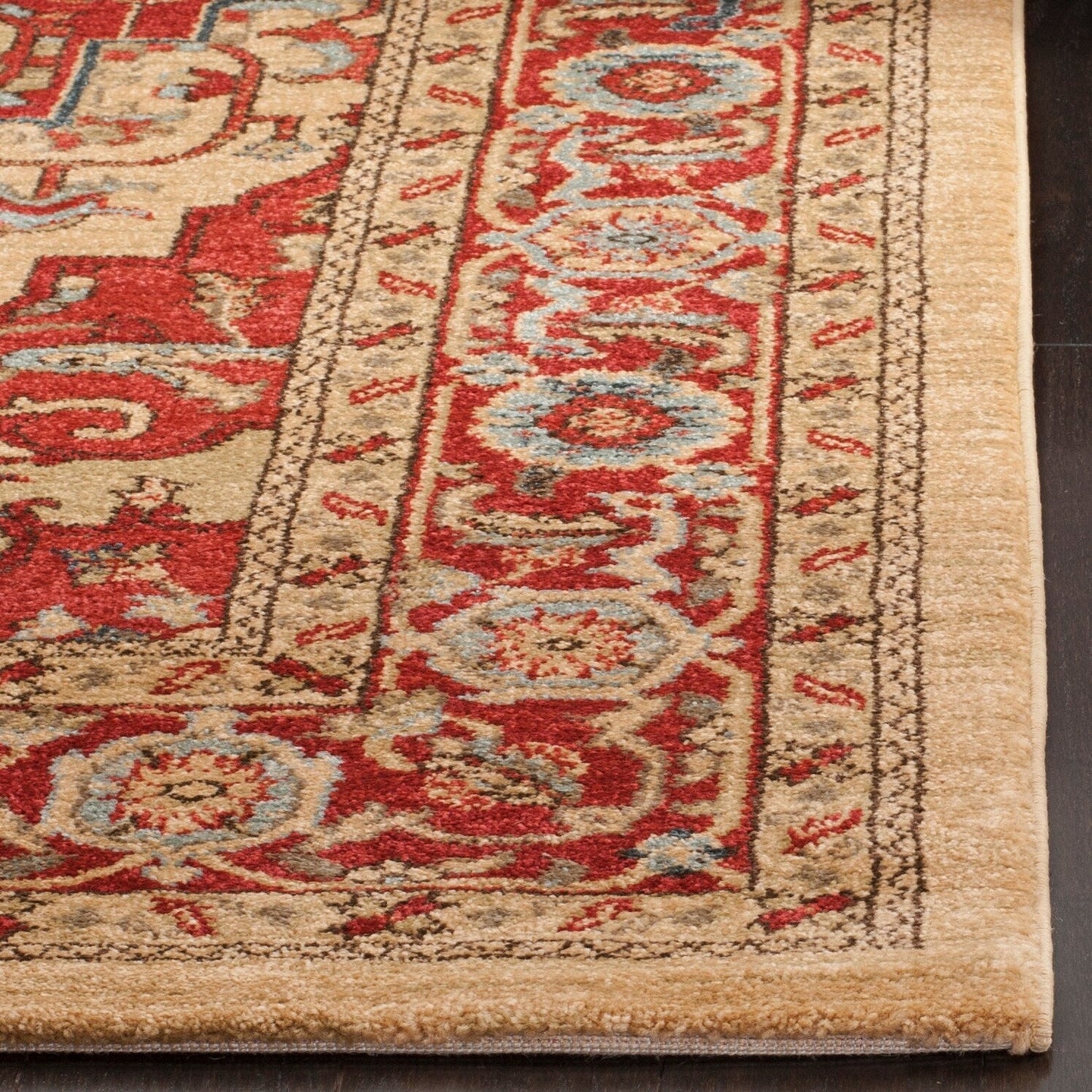 Tapis SAFAVIEH Mahal Beverley Traditional Grandeur Rouge/Naturel