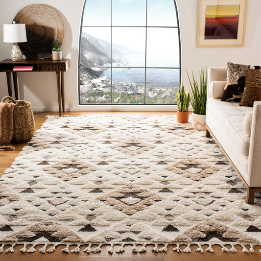 Tapis marocain à poils longs SAFAVIEH Delores, 5 cm d'épaisseur