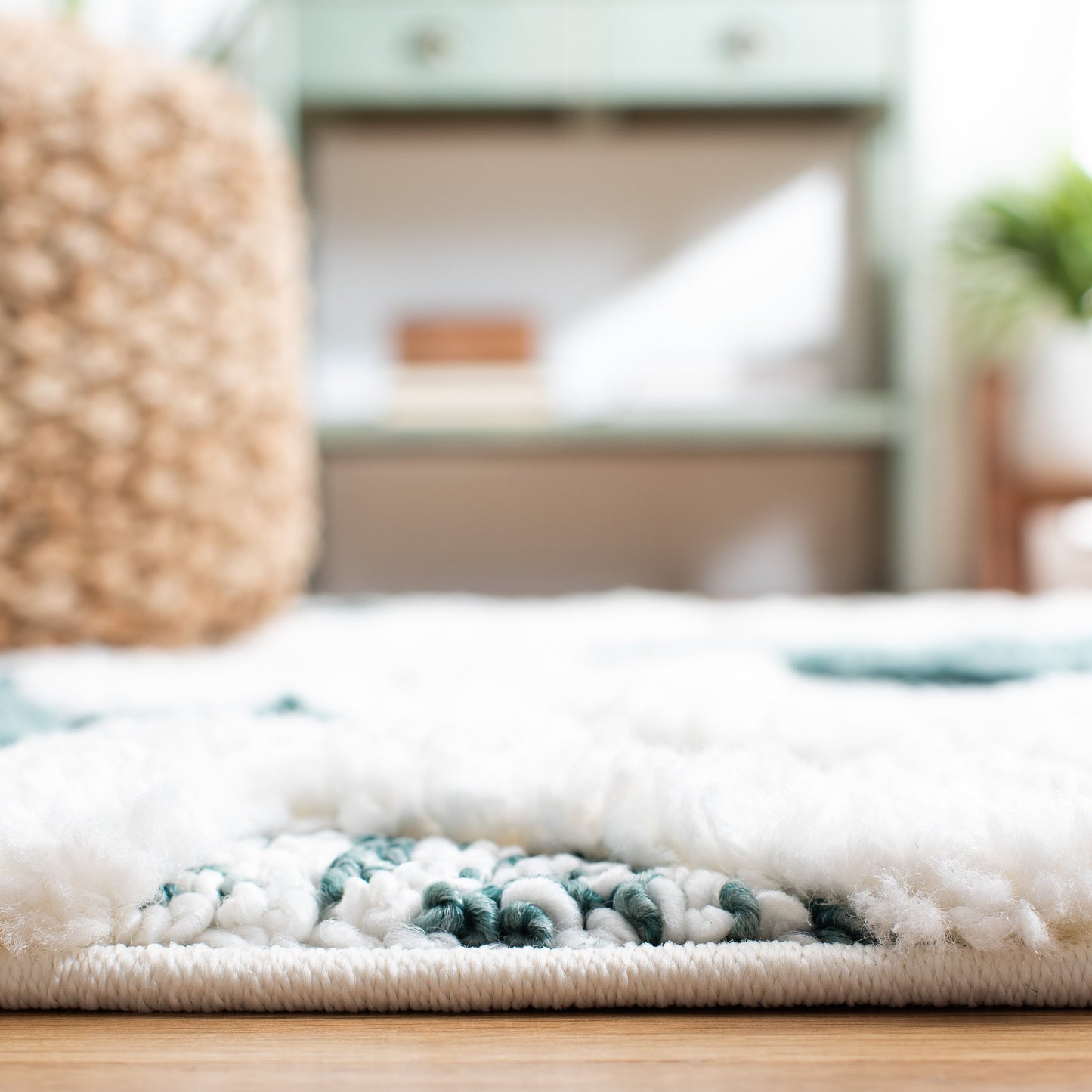 Tapis marocain à poils longs SAFAVIEH Delores, 5 cm d'épaisseur