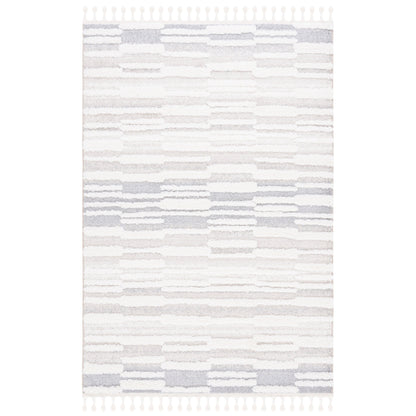 Tapis marocain à poils longs Eftimia de 5 cm d'épaisseur, à pampilles, SAFAVIEH