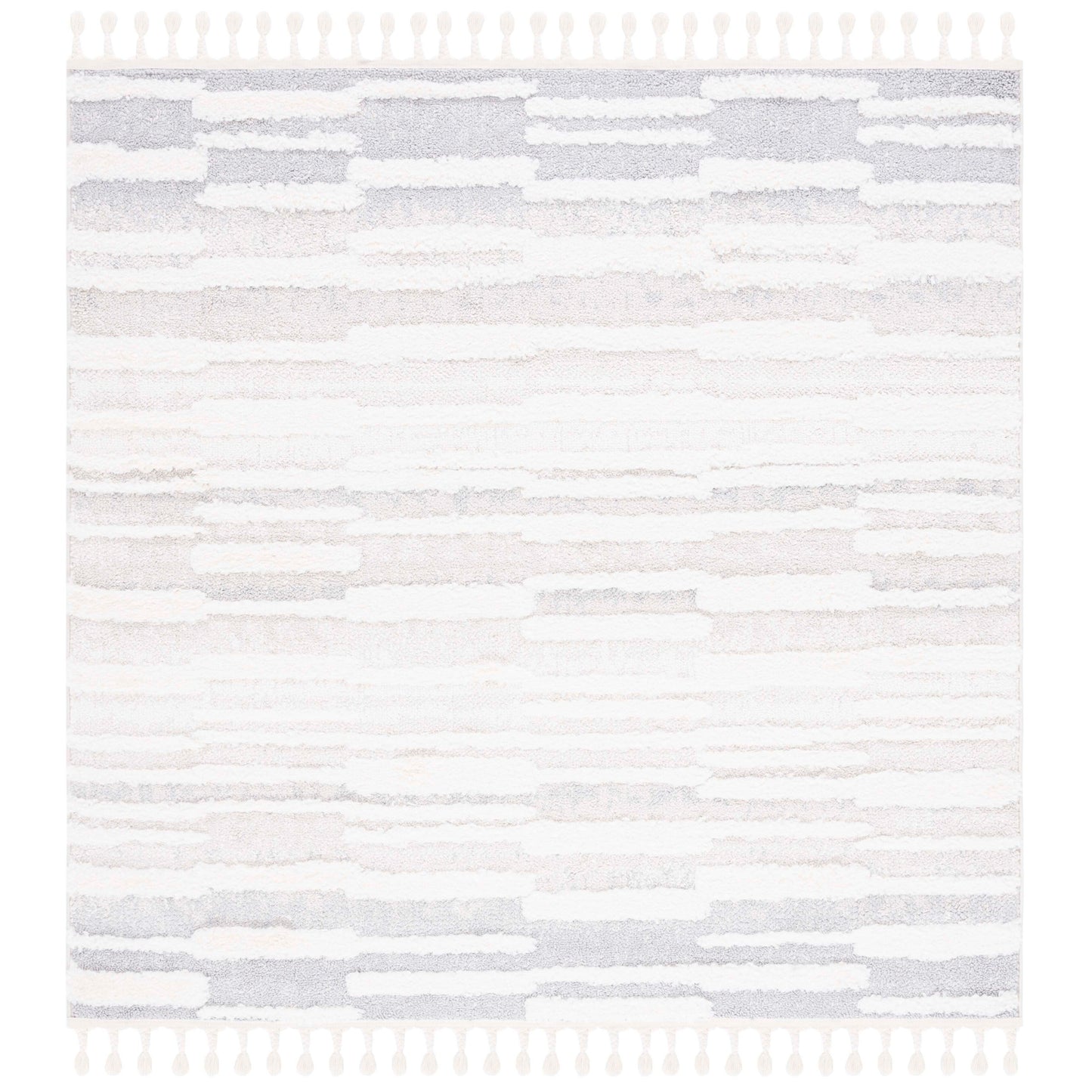 Tapis marocain à poils longs Eftimia de 5 cm d'épaisseur, à pampilles, SAFAVIEH