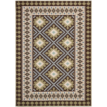 Tapis de jardin imperméable pour intérieur/extérieur SAFAVIEH Veranda Rita