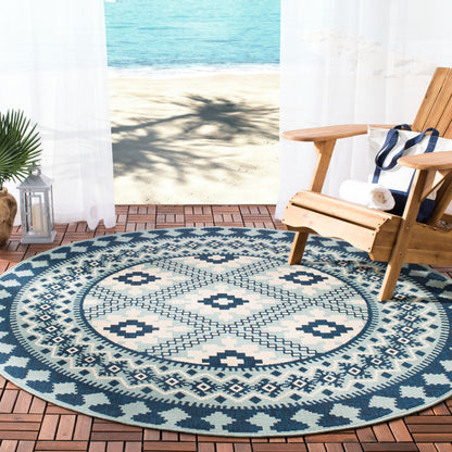 Tapis de jardin imperméable pour intérieur/extérieur SAFAVIEH Veranda Rita