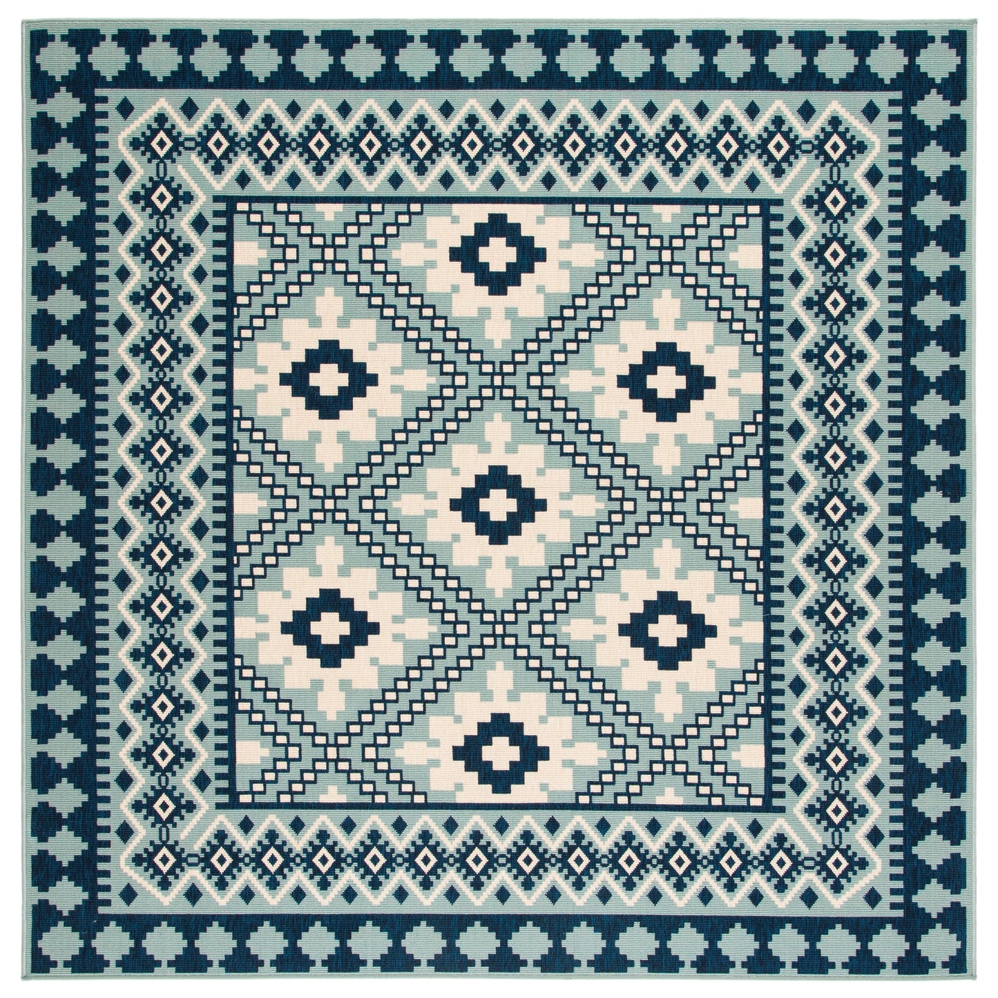 Tapis de jardin imperméable pour intérieur/extérieur SAFAVIEH Veranda Rita