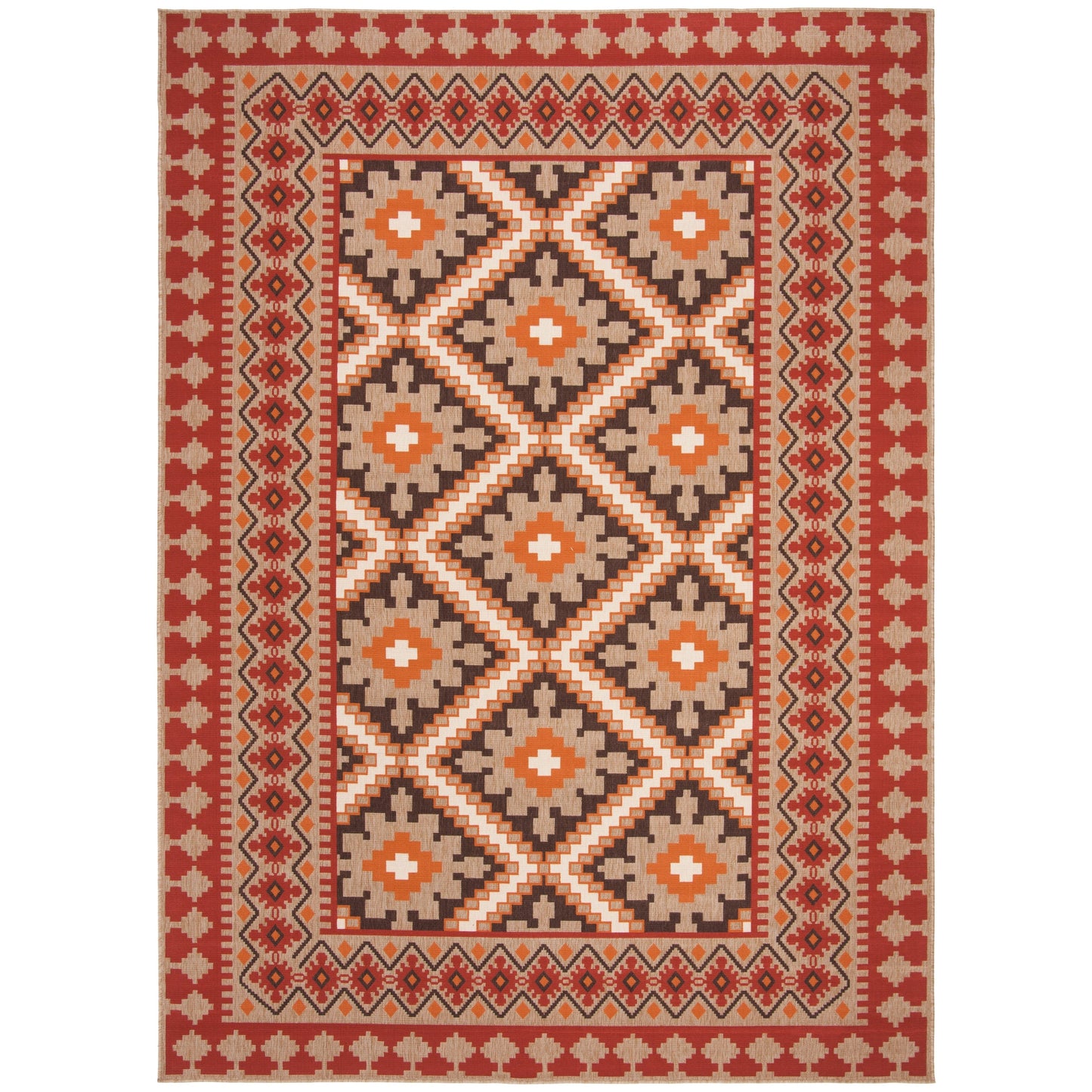 Tapis de jardin imperméable pour intérieur/extérieur SAFAVIEH Veranda Rita