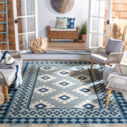 Tapis de jardin imperméable pour intérieur/extérieur SAFAVIEH Veranda Rita