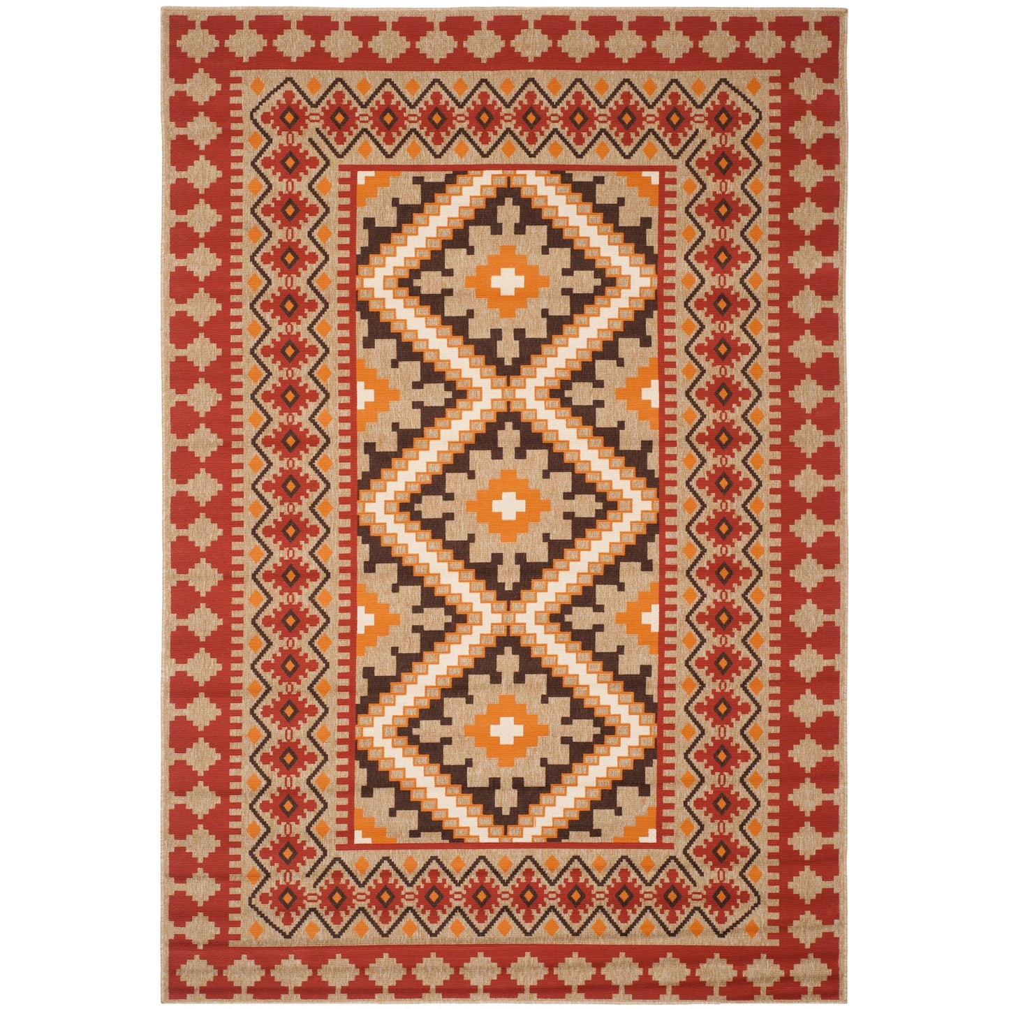 Tapis de jardin imperméable pour intérieur/extérieur SAFAVIEH Veranda Rita