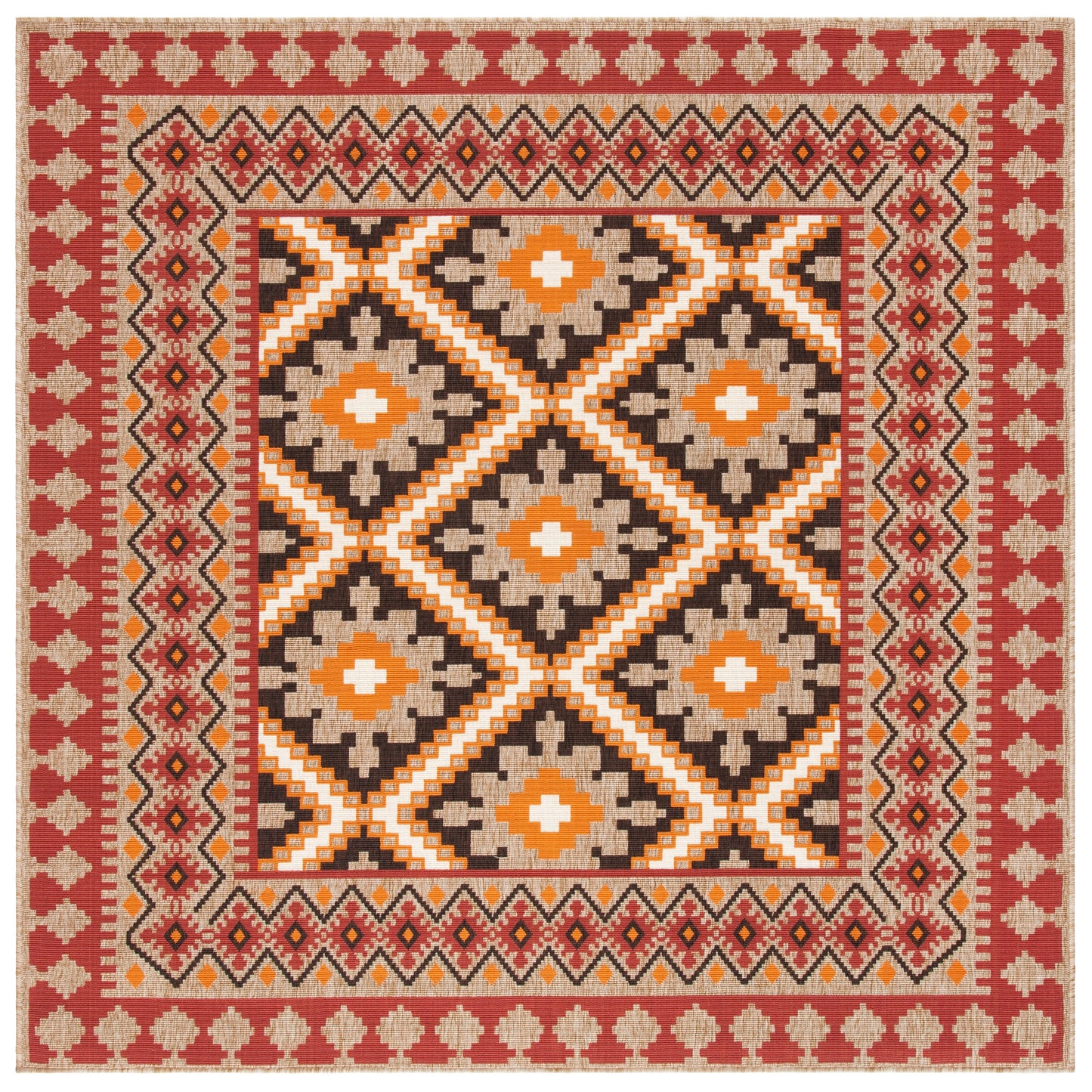 Tapis de jardin imperméable pour intérieur/extérieur SAFAVIEH Veranda Rita