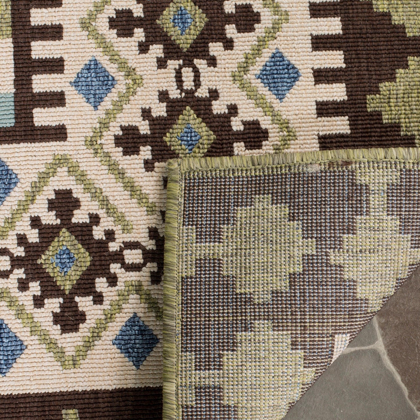 Tapis de jardin imperméable pour intérieur/extérieur SAFAVIEH Veranda Rita