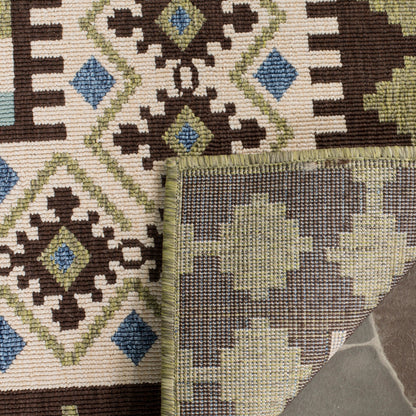 Tapis de jardin imperméable pour intérieur/extérieur SAFAVIEH Veranda Rita