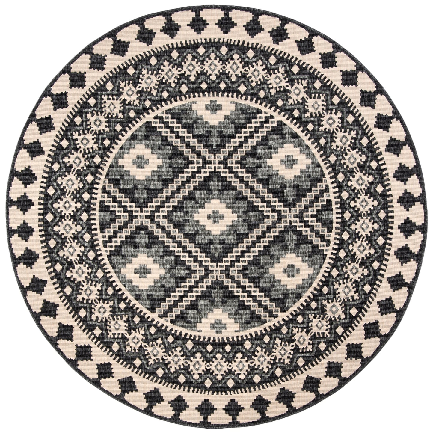 Tapis de jardin imperméable pour intérieur/extérieur SAFAVIEH Veranda Rita