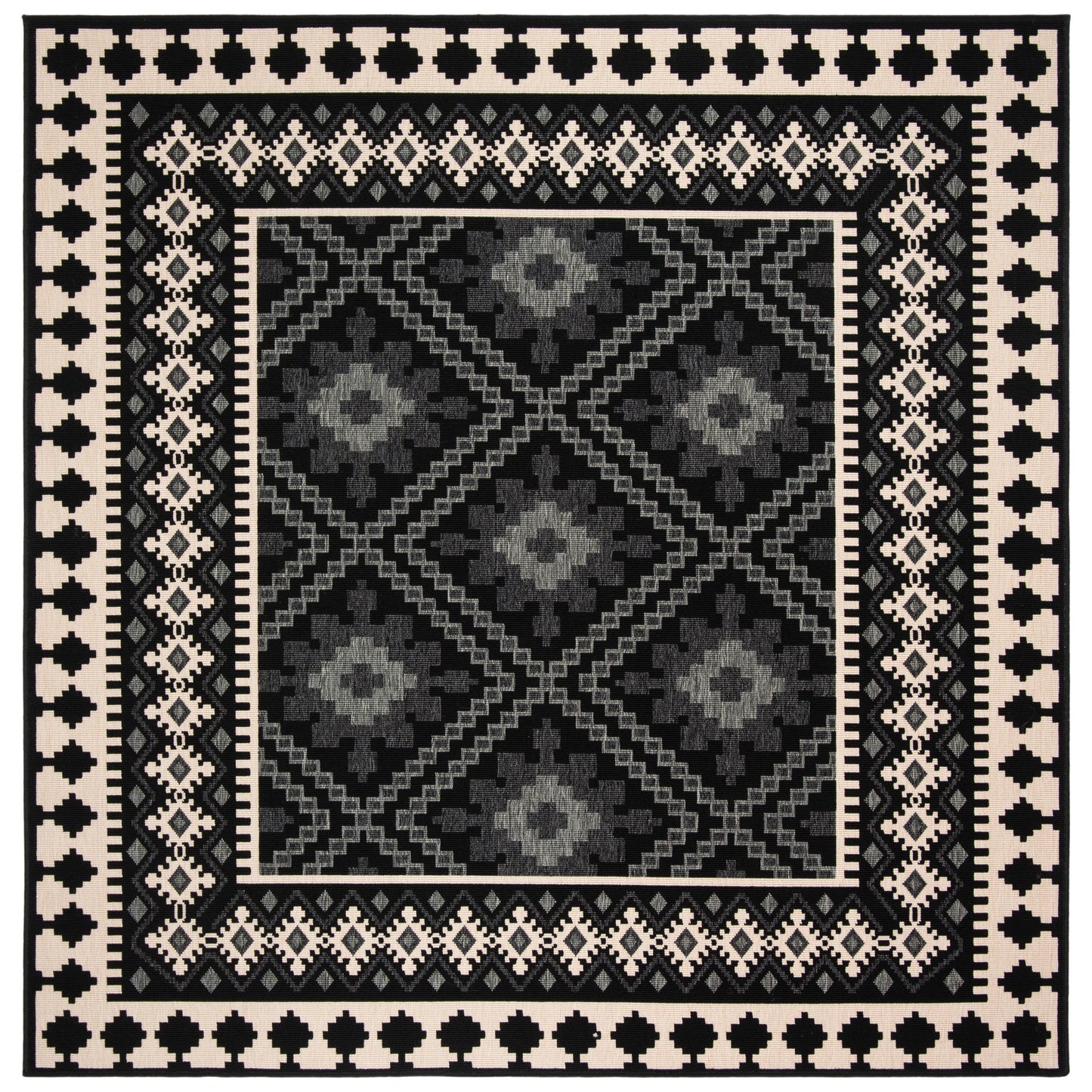Tapis de jardin imperméable pour intérieur/extérieur SAFAVIEH Veranda Rita
