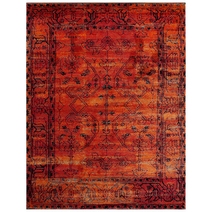 Tapis oriental vintage Hamadan Selma de SAFAVIEH, effet vieilli
